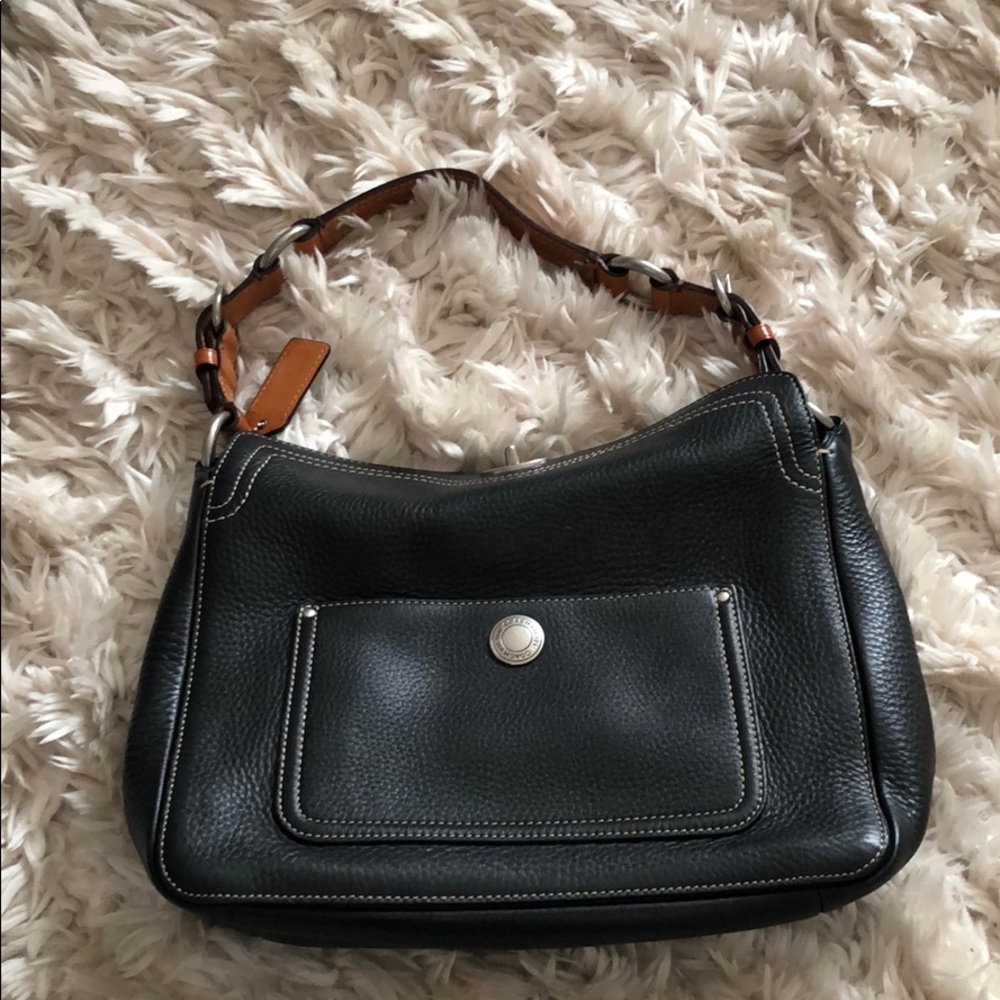 Black coach bag